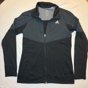 Adidas Women's Black and Gray Jacket